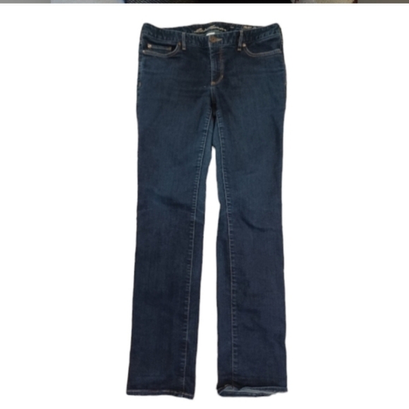 Eddie Bauer Specialy Dyed Straight Blue Jeans - Picture 12 of 12